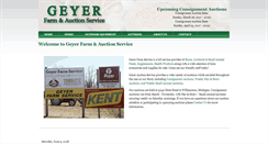 Desktop Screenshot of geyerfarmservice.com